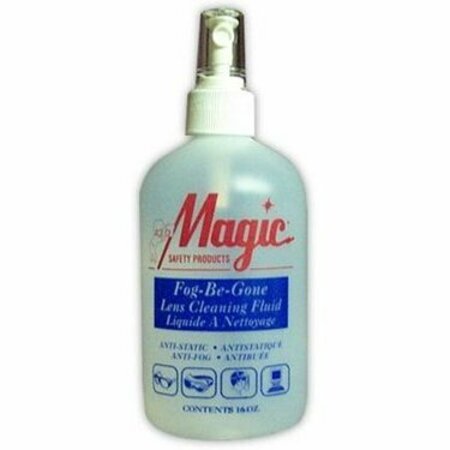 MAGIC SAFETY PRODUCTS 16OZ SAFETY GLASS CLEANER W/PUMP 716FP